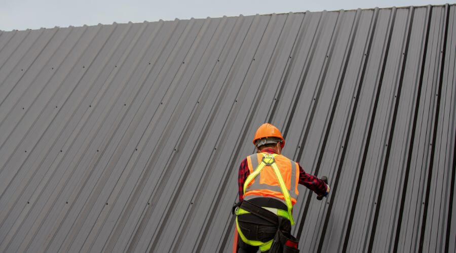 Professional metal roof installation services in La Vista, NE